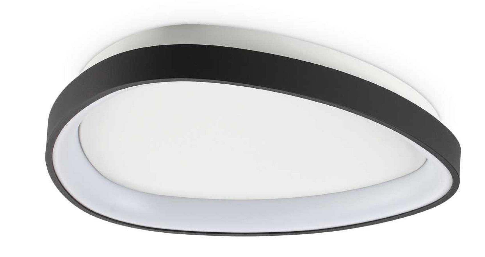 ideal lux ideal lux lampada da soffitto plafoniera mod. gemini pl d042 on-off nero 328027 - foto 1