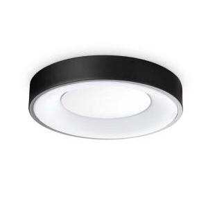 Lampada da soffitto plafoniera planet pl d30 nero 328140