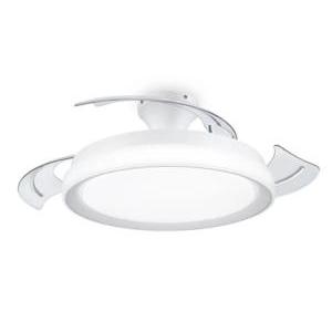 Plafoniera led con ventilatore bliss dc  bianco  28+35w 2700/5500/4000k 27908700