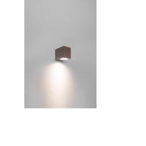 Applique led axo quadrata monodirezion corten gu10 axo-1gu10sc