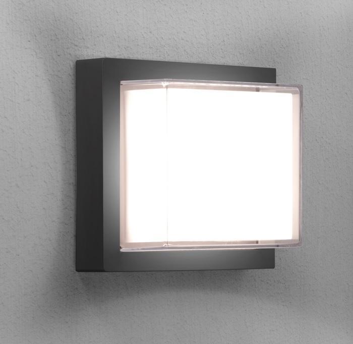 century century plafoniera led pura square antracite 10w 4000k 920 lm pasgr-101640 - foto 1