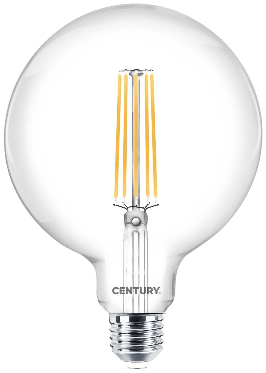 century century filamento led incanto globo chiara g125 11w - e27 - 4000k