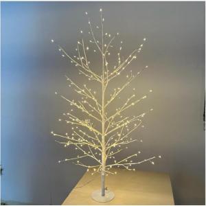 Decorazione natalizia albero natale tiglio con 160 microled bianco 77461