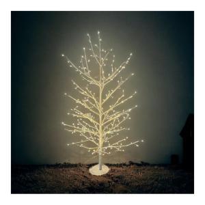 Albero natale d50x90cm tiglio con 240 microled bianco 77478