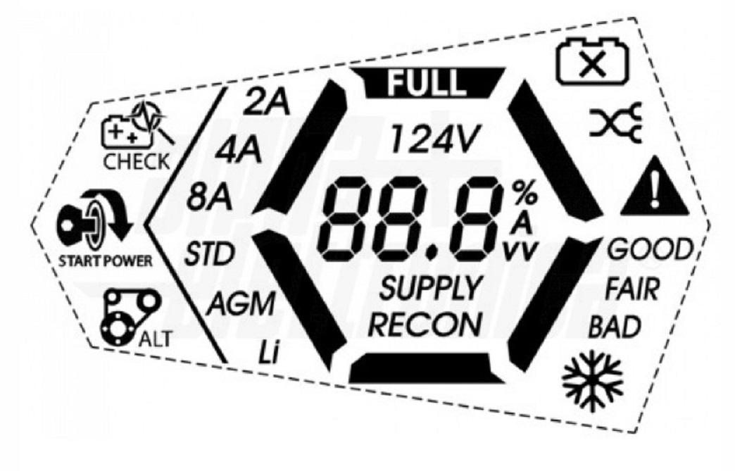 alpha elettronica alpha elettronica caricabatterie 4a 6-12v 120ah 9fasi smart ip65 cb100-004 - foto 3