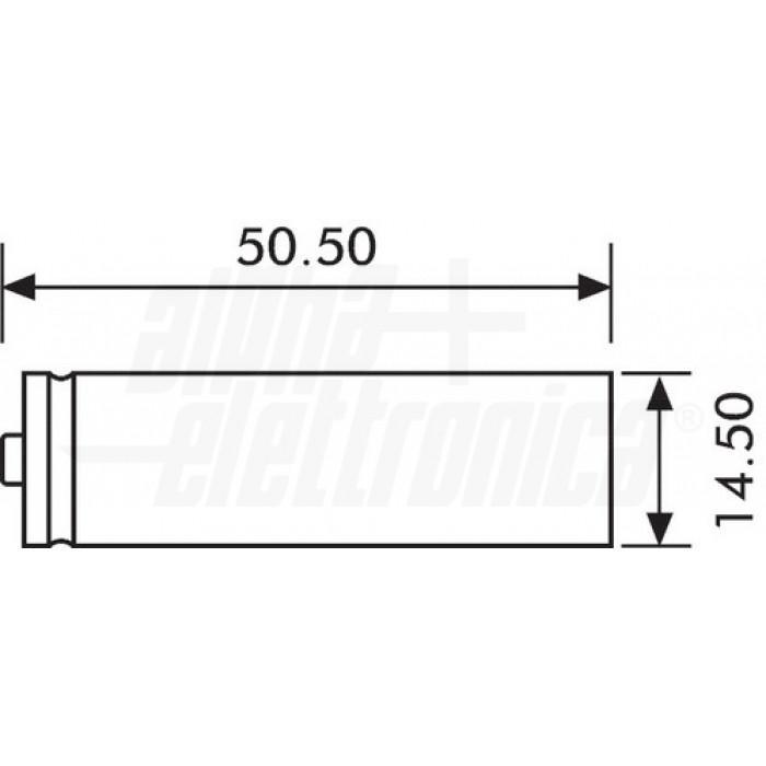 alpha elettronica alpha elettronica batteria ricaricabile aa 2450ma stilo blist. 2pezzi - foto 2