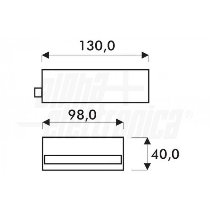 alpha elettronica alpha elettronica alimentatore switch 12.5-17v 40wcharg.13.8 vdc - foto 3