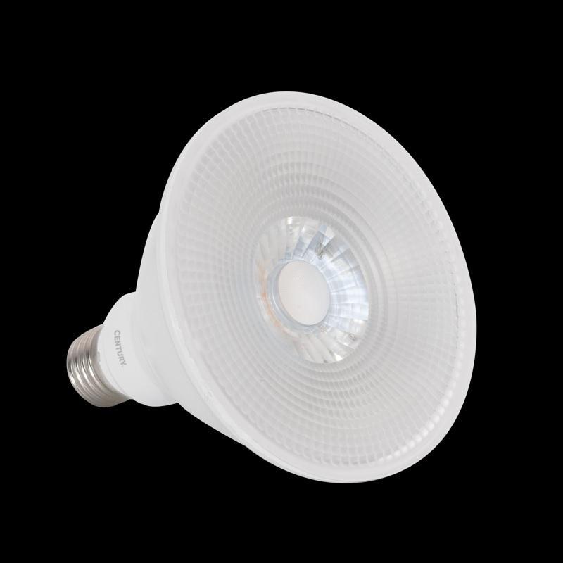 century century lampada riflettore serie light spot led par 15w e27 3000k 1100 lm ip20 par38-152730 - foto 1