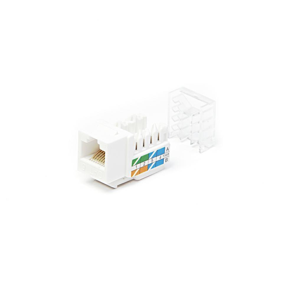 mach power mach power frutto keyston rj45 utp cat6, colore bianco nw-ku6i-wh - foto 1