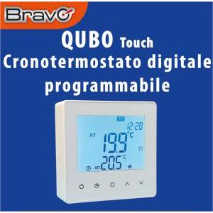 Cronotermostato qubo touch per dispositivi di riscldamento 93003116