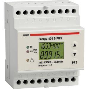 Energy-400 pwr lcd contatori di energia trifase 400v ac ve119400