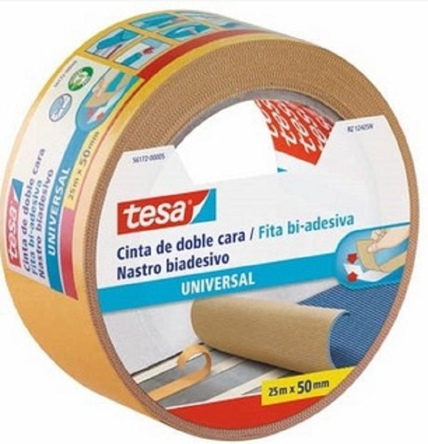 varie nastro biadesivo universale strappabile 50x25mt tesa bianco 56172-00005-11 - foto 1