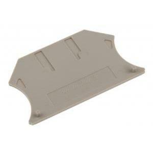 Wap 2.5-10 piastra terminale wa beige 1,5 mm 1050000000