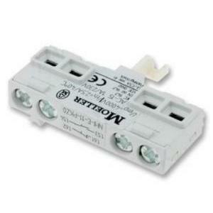 Nhi-e-11-pkz0 blocco di contatto, 1no/1nc, 2 a, 24 vdc, 1 a, 240 vac, 2 poli, serie pkz0, vite