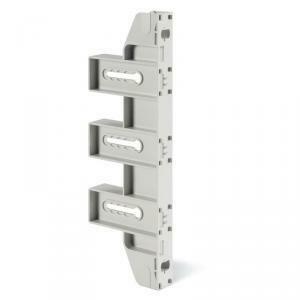 Coppia montante  h370 mis.1/2 accessori di installazione armadi 655.0019