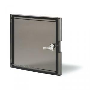 Porta per armadi componibili porta con finestra fume mis.1  320x370 mm 655.0012