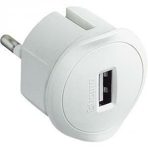 Adattatore con presa usb 1.5 a per tutti gli standard di prese bianco s3625du