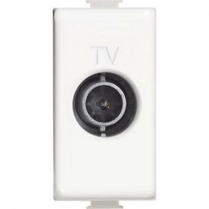 Presa tv passante 14db 1m bianco matix am5202p14