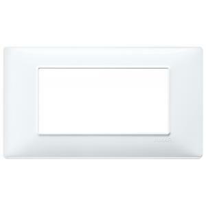 Placca 4 moduli  bianco viw14654.01