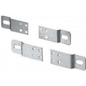 Set 4 staffe per fissare quadro in acciaio zincato per fissaggio quadri a parete gw46446