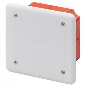 Scatola derivazione ncasso cassetta di derivazione e connessione  da incasso dimensioni 92x92x45 gw48001