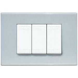 Placca 3 moduli livinglight 3 posti n4803an