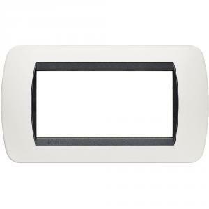 Placca 4 moduli livinglight l4804pb