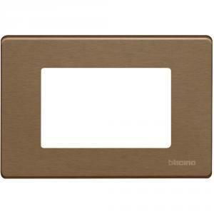 Placca 3p bronzo serie magic 503/3a/br