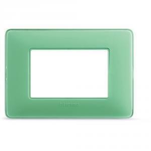 Placca 3p colore te verde matix am4803cvc