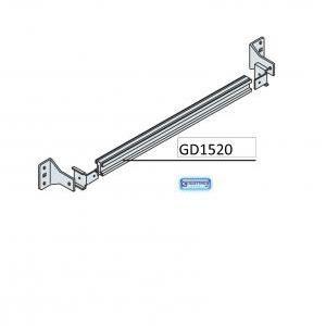 Guida din passo 150/200mm gd1520