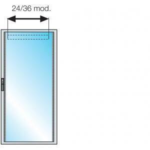 Porta vetro per struttura h1200 24 moduli pv1200