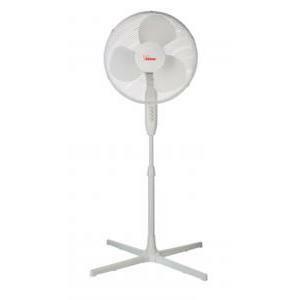 Ventilatore da terra bianco con interruttore 3 velocità diametro 40 cm inclinazione regolabile vp438