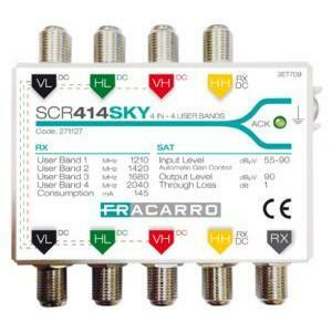 Multiswitche scr414sky msw scr 4 ingressi- 1 uscita 271127