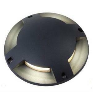 Lampada segna passo a croce 4x1w a led colore grigio grafite per esterno 99111/16