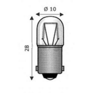 Lampada ba9s 10x28 220v 3w 0911012