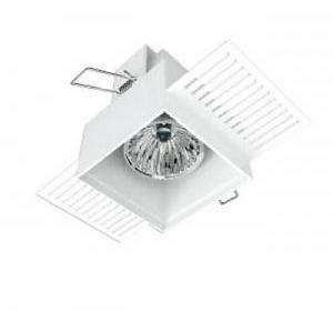 Faretto da incasso led mini casper led 7w gu10 bianco frameless