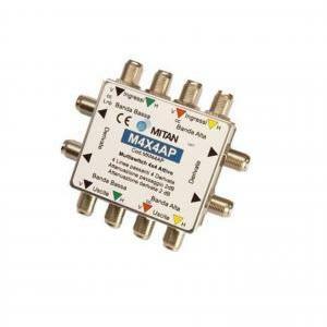 Multiswitch in cascata: 4 ingressi sat m4x4ip