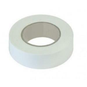 Nastro isolante in pvc professionale colore bianco rotolo 25 metri isoel 19wh 19mmx25m s=0.15mm na4419