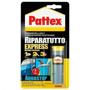 Adesivo  riparatutto express aquastop 48g bicomponente in pasta modellante 1563676