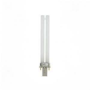 Lampada lampadina fluorescente compatta senza alimentatore integrato  master pl-s 9w/827/2p 1ct/5x10box master pl-s 2 pin  9 w