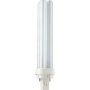 Lampada fluorescente compatta senza alimentatore integrato master pl-c 26w/827/2p 1ct/5x10box master pl-c 2pin 26 w