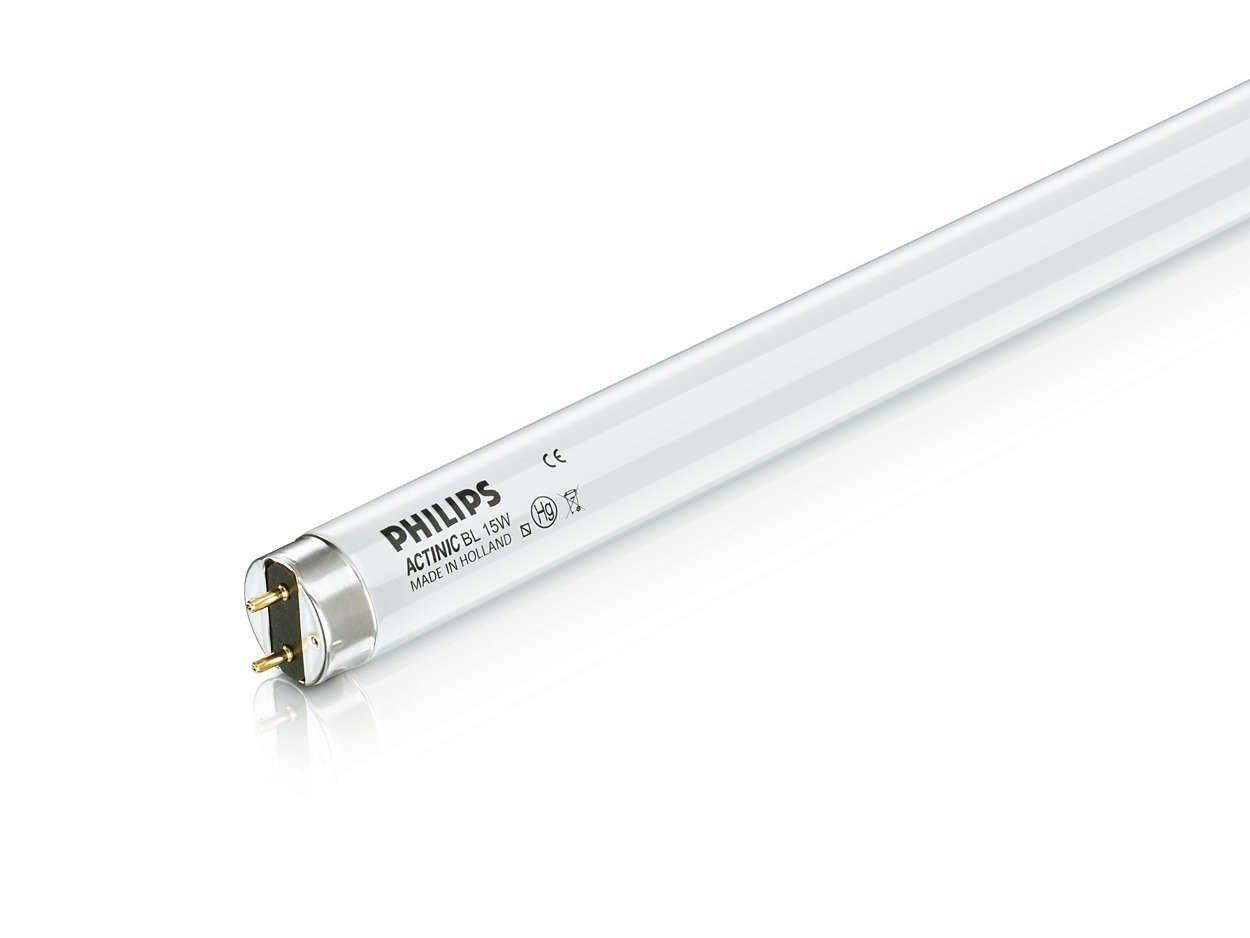 philips philips lampadine fluorescenti tl-d 15w/10 slv/25 attinica uva attiniche bl - lampada uv classe a 1510n - foto 1