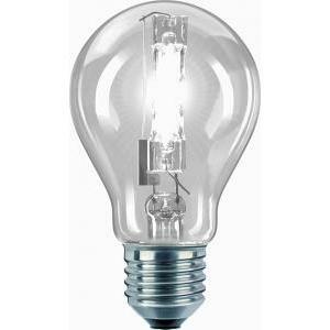 Lampada alogena ad alta tensione senza riflettore ecoclassic 140w e27 230v a55 cl 1ct halogen classic goccia ec140cl