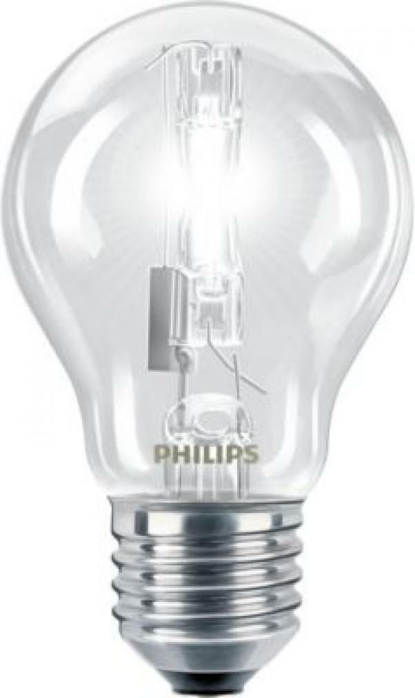 philips philips lampada alogena ad alta tensione senza riflettore ecoclassic 140w e27 230v a55 cl 1ct halogen classic goccia ec140cl - foto 3