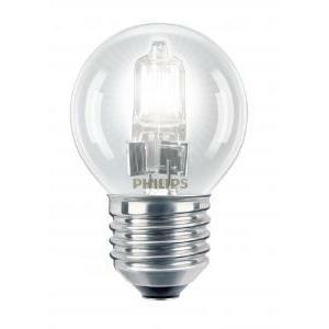 Lampada alogena ad alta tensione senza riflettore ecoclassic30 p45 42w e27 230v cl 1 halogen classic p45 classe d ecsfe42cl