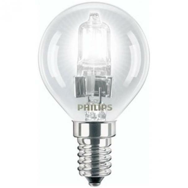 philips philips lampada alogena ad alta tensione senza riflettore ecoclassic30 p45 28w e14 230v cl 1 halogen classic p45 - foto 1