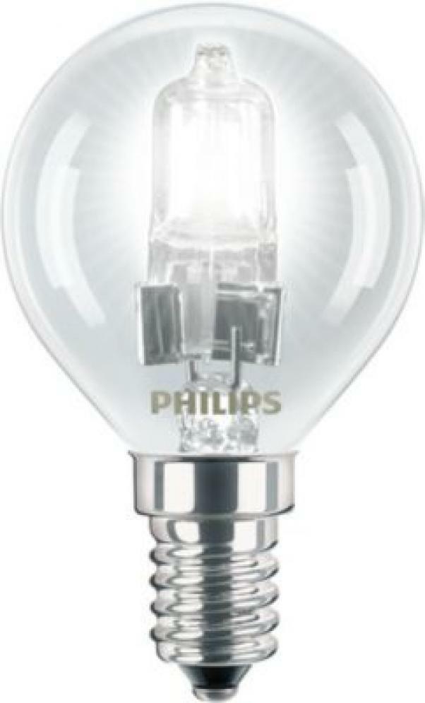 philips philips lampada alogena ad alta tensione senza riflettore ecoclassic30 p45 28w e14 230v cl 1 halogen classic p45 - foto 3