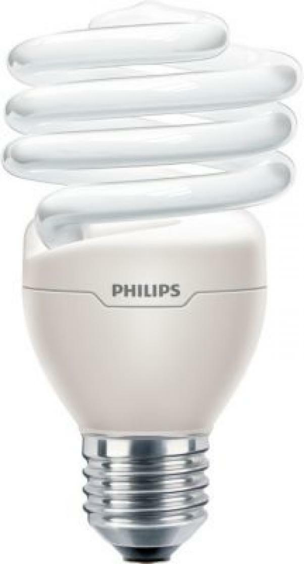 philips philips lampada fluorescente compatta con alimentatore integrato tornado spiral 23w ww e27 220-240v tornado t2 mtor12y23 - foto 3