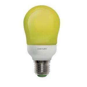 Lampada speciale cfl scacciainsetti 15w e27 giallo 570lm sc1-152700