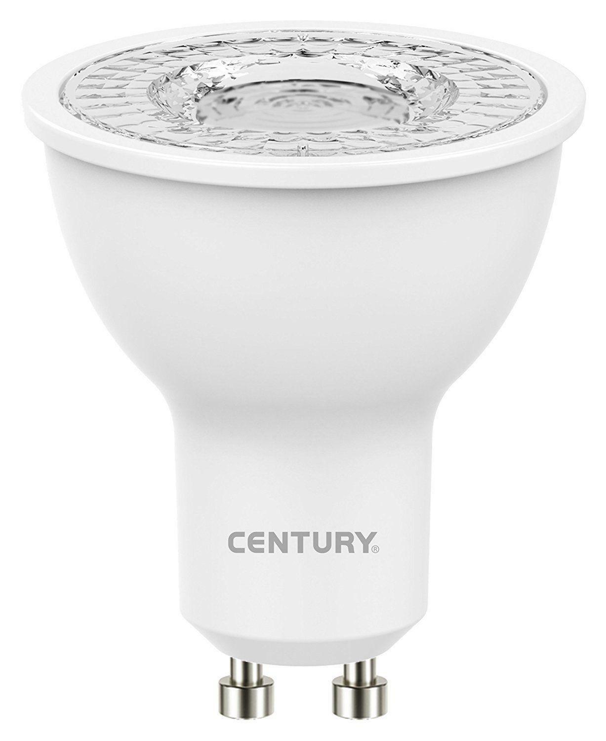 century century lampada spot led  6,50 w gu10 3000k 550lumen a+ lx110-081030 - foto 1